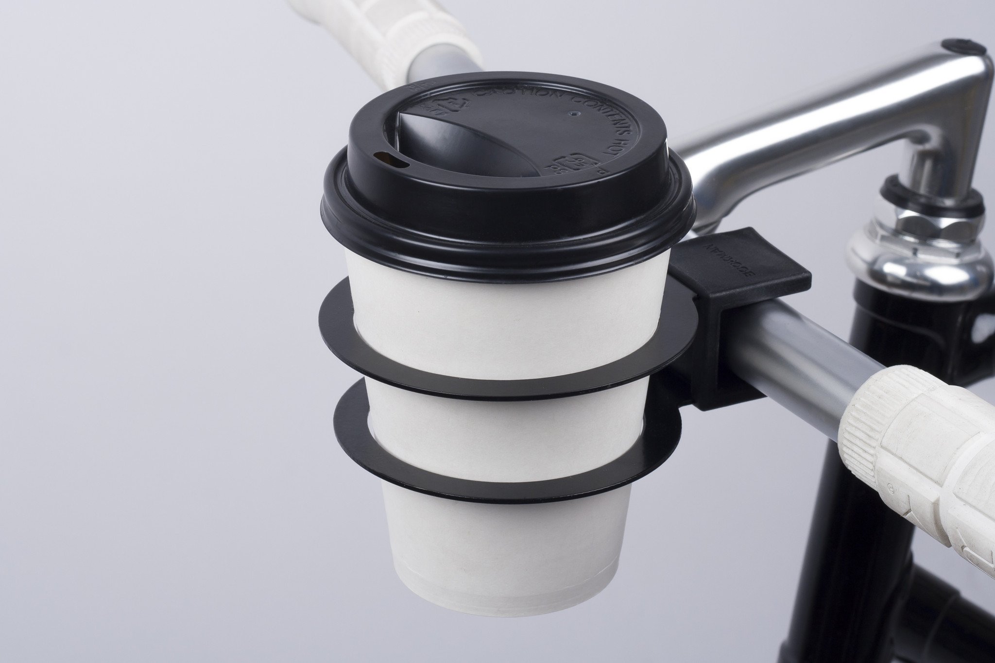 Uchwyt na kawę do roweru - rowerowy prezent dla kawosza