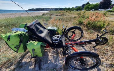 Trójkołowy rower poziomy – test trajki HP Velotechnik Scorpion FX